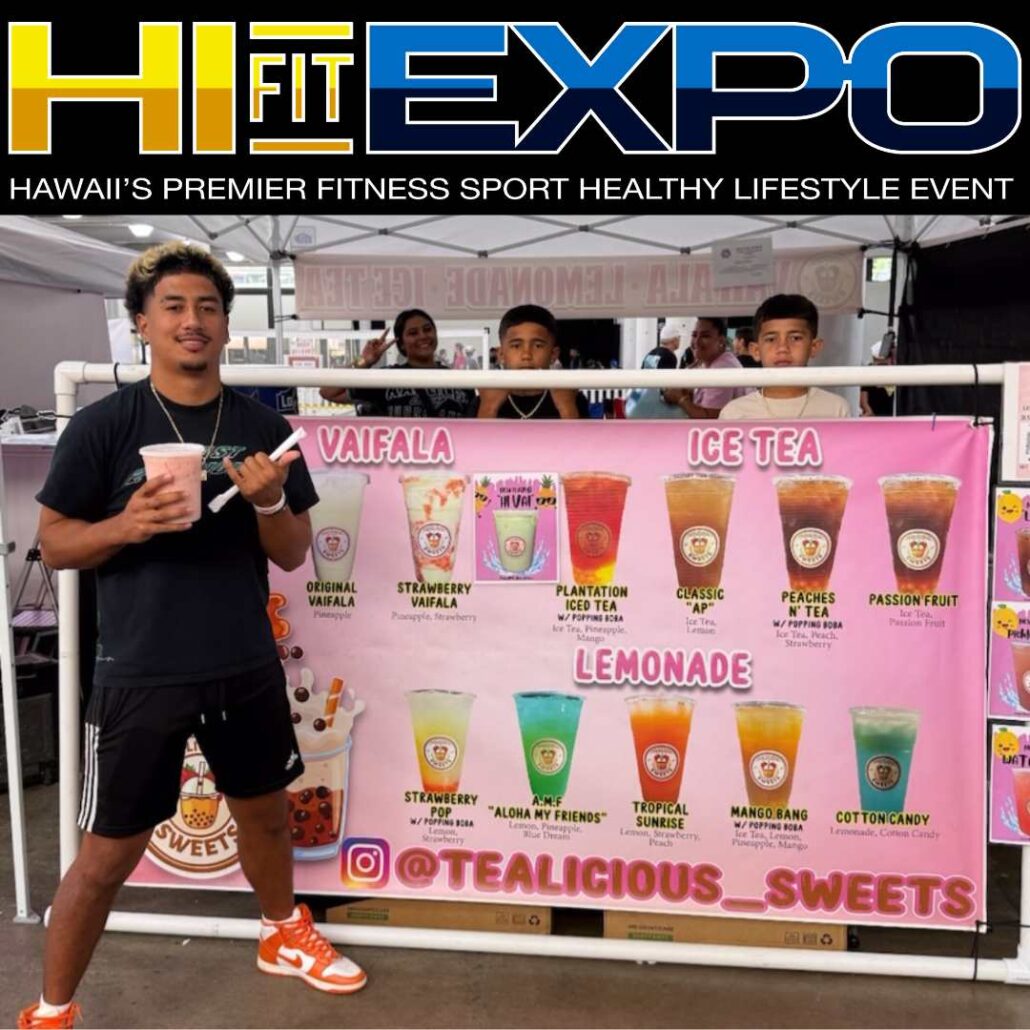 Vaifala Ice Tea at Hi Fit Expo