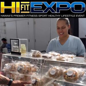 These Stuffed Cookies at Hawaii Fit Expo