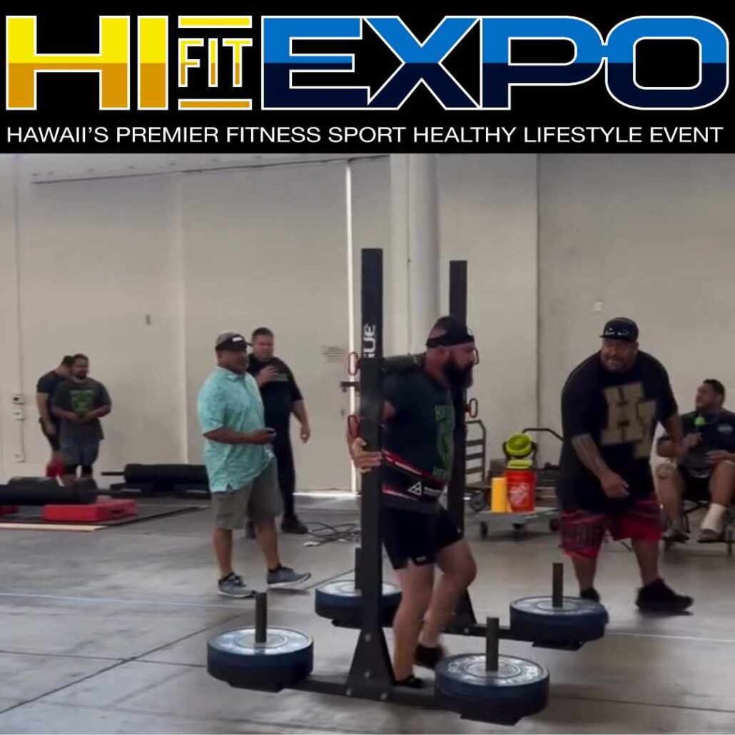 Heavy Games at Hawaii Fit Expo