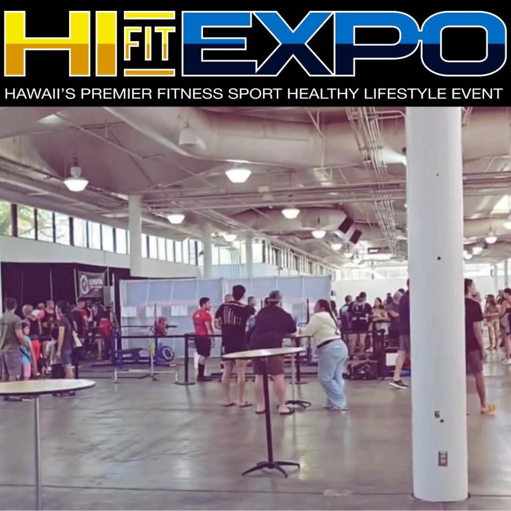 crowd gather at Hawaii Fit Expo