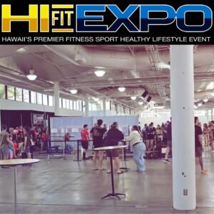 crowd gather at Hawaii Fit Expo