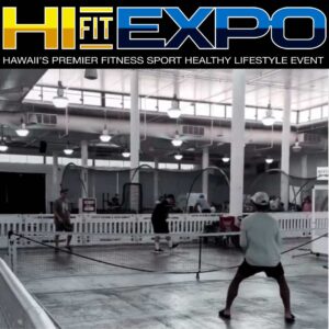 Pickleball at Hawaii Fit Expo